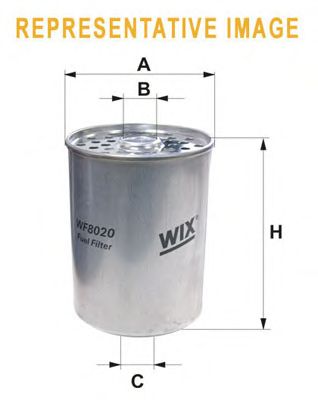 WIX FILTERS wf8018 -  Топливный фильтр
